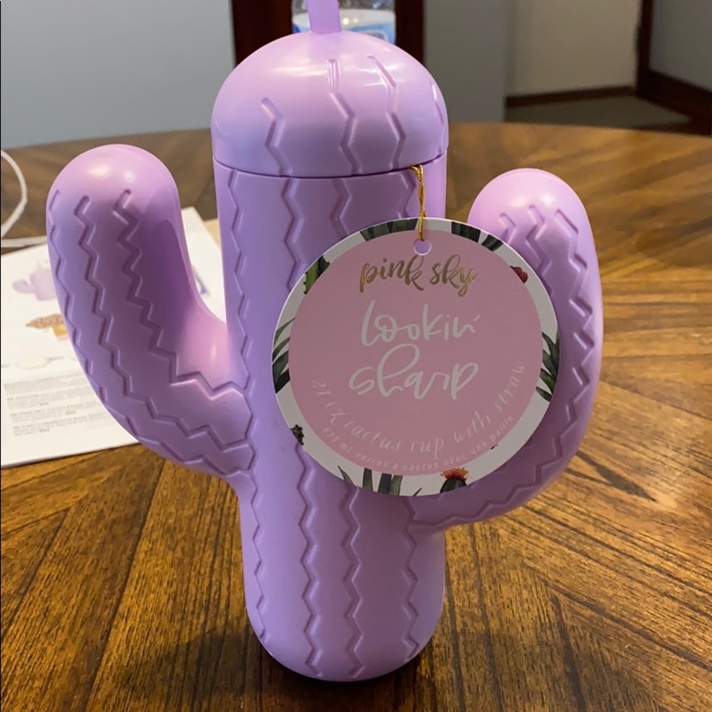 Pink Sky Cactus Cup
